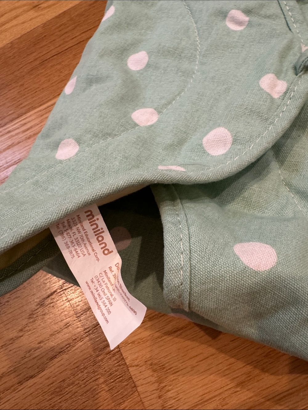 Manhattan Toy Project Baby Stella Feeding set and Miniland Doll Swaddle - Picture 3 of 3